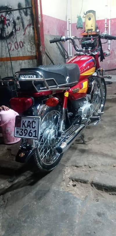 Honda CD 70 2003 model paper complete argent for sale