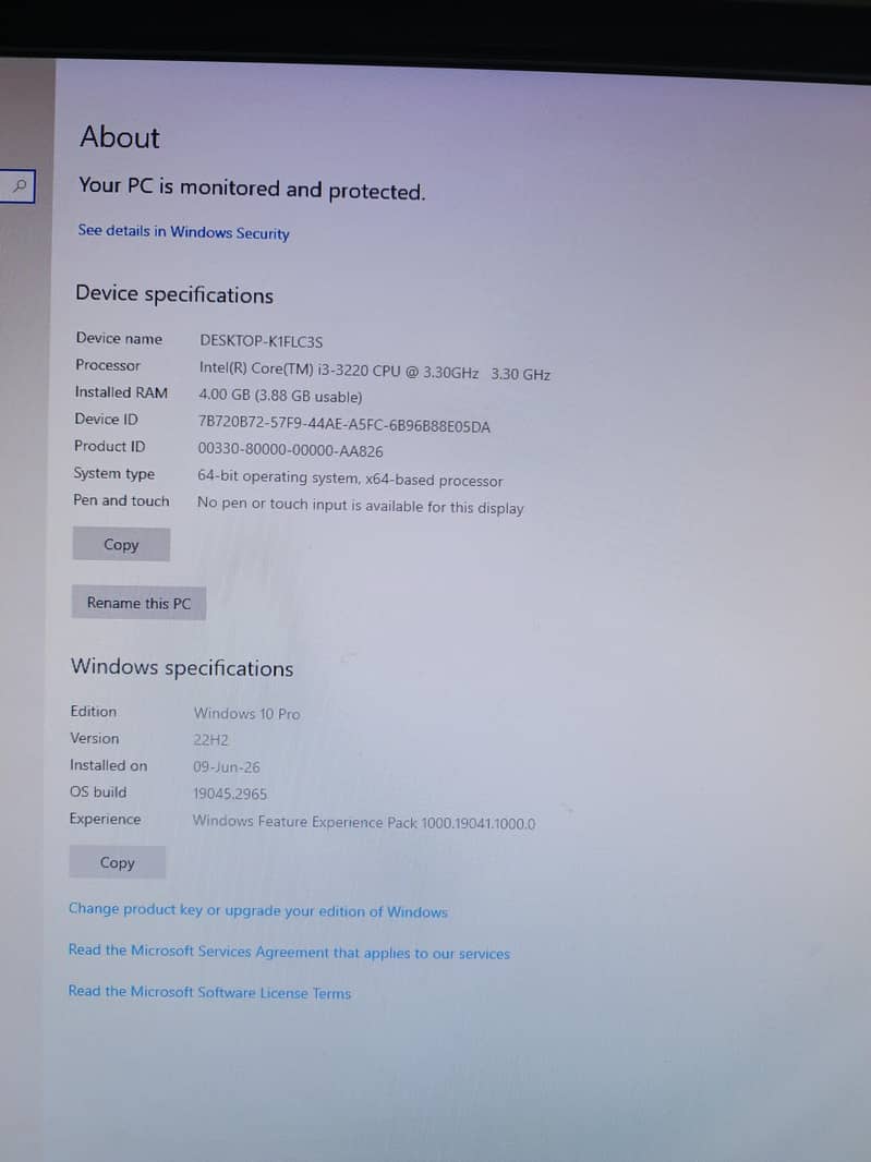 core i3 3rd gen 4