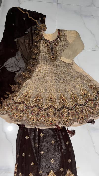 Beautiful ghrara frock
