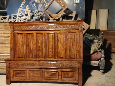 Sheesham bed / Wooden bed/ Bed for sale / Pure wood