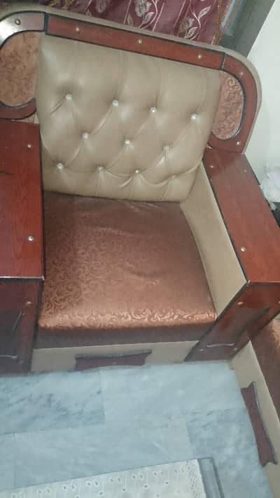 6 piece sofa set ha leather ma ha neat and clean