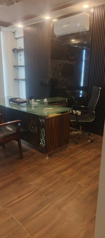 FURNISHED OFFICE FOR RENT PHASE 7 JAMI COMMERCIAL D H A 1020 SQUARE FEET WITH LIFT