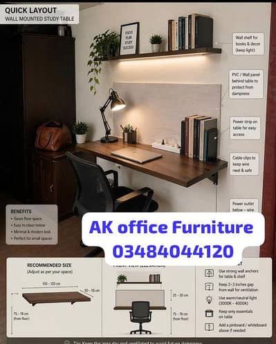 Office table,study computer table,office chair workstation table