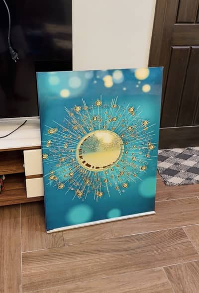 High quality 3d abstract frame