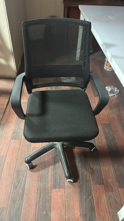 Staff chairs slightly used