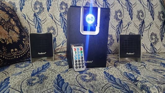 Audionic max4 ultra speakers woofer bass