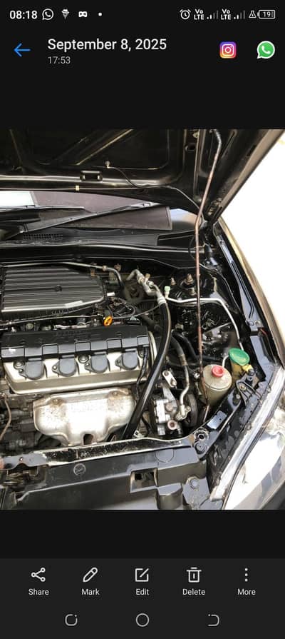 Honda Civic VTi Oriel Prosmatec 2004