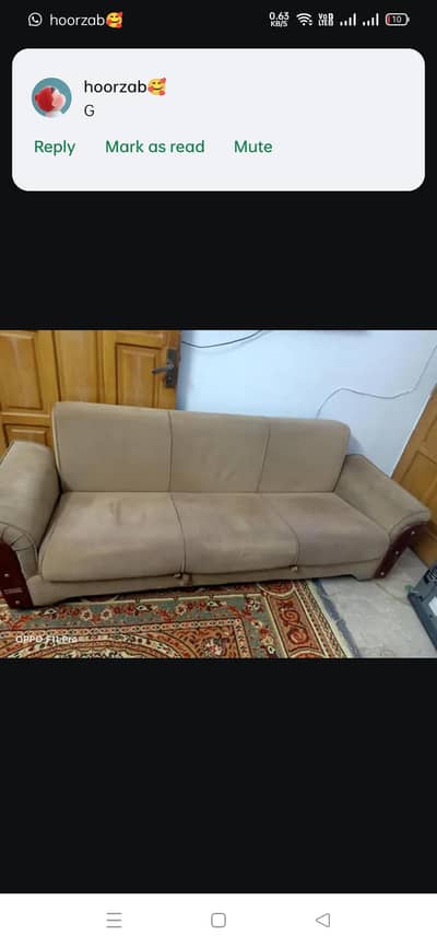 sofa cumbed