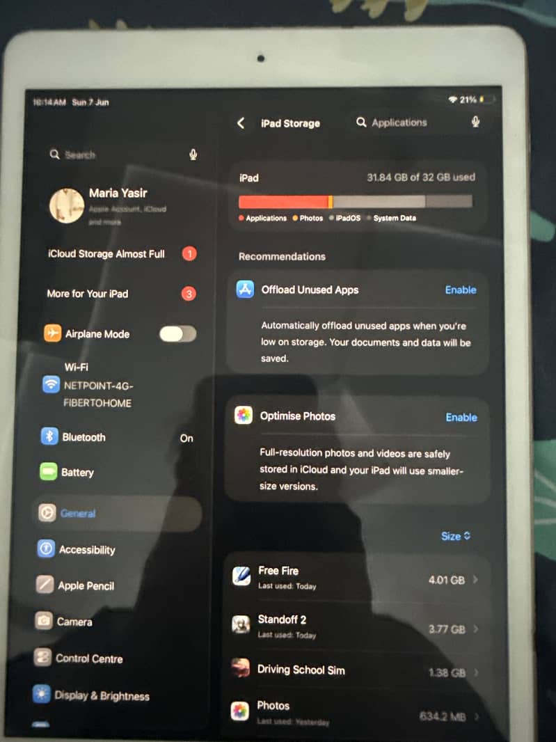 IPAD 8 GENERATION 6