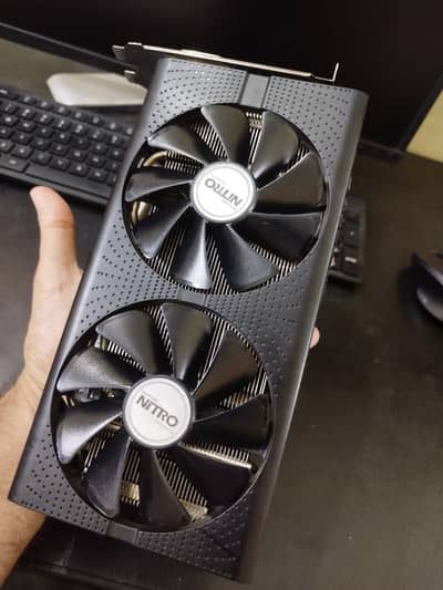 AMD RADEON RX 580 SAPPHIRE  GRAPHICS CARD (8 GB)