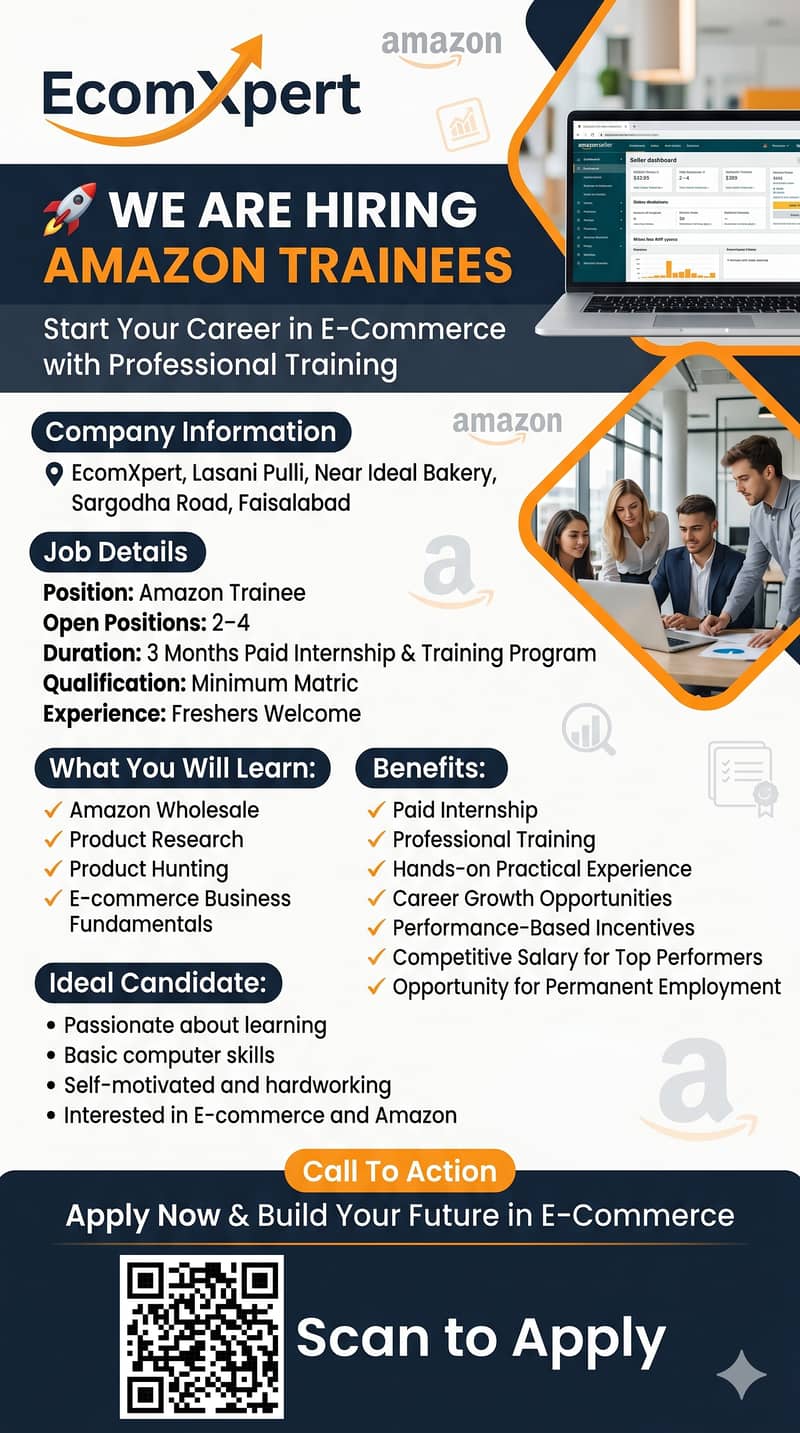 Paid Amazon Trainee Internship Program 0