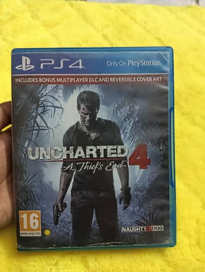 Uncharted 4 and The last of us part 1 Remastered games