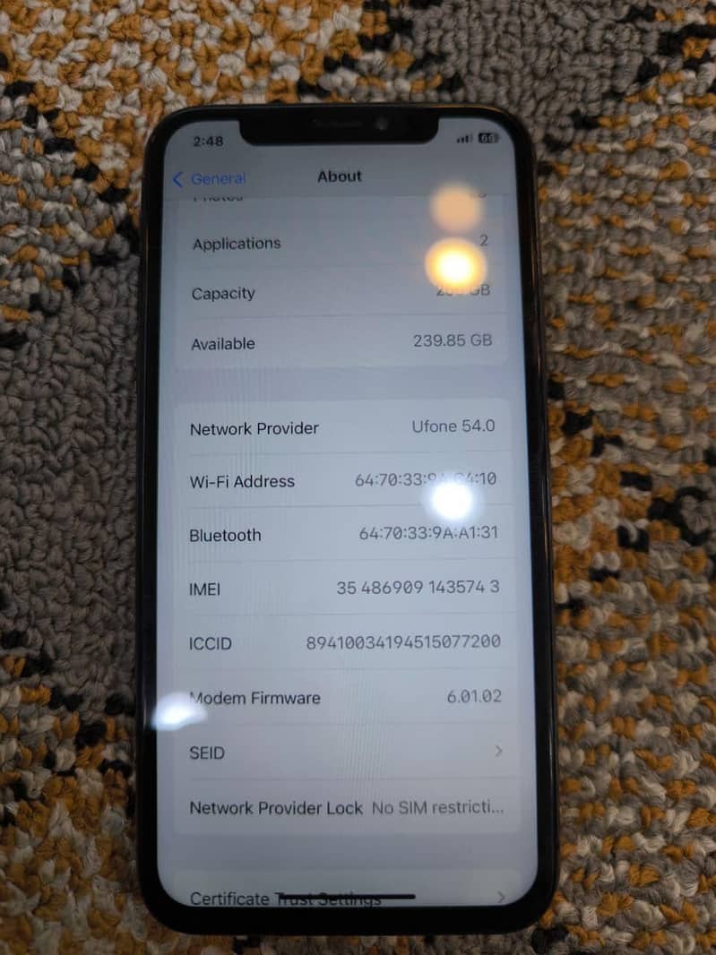 Apple iPhone X 5