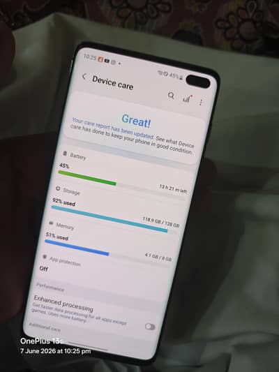 Samsung Mobile S10 Plus