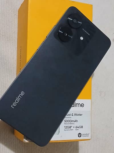 realme note 60x 4/64 condition 9/10 with box