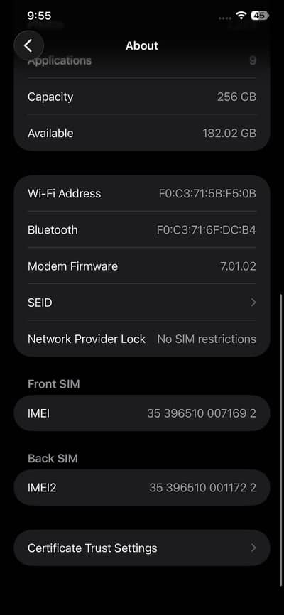 Apple iPhone 11 Pro Max 10/10 256gb non pta