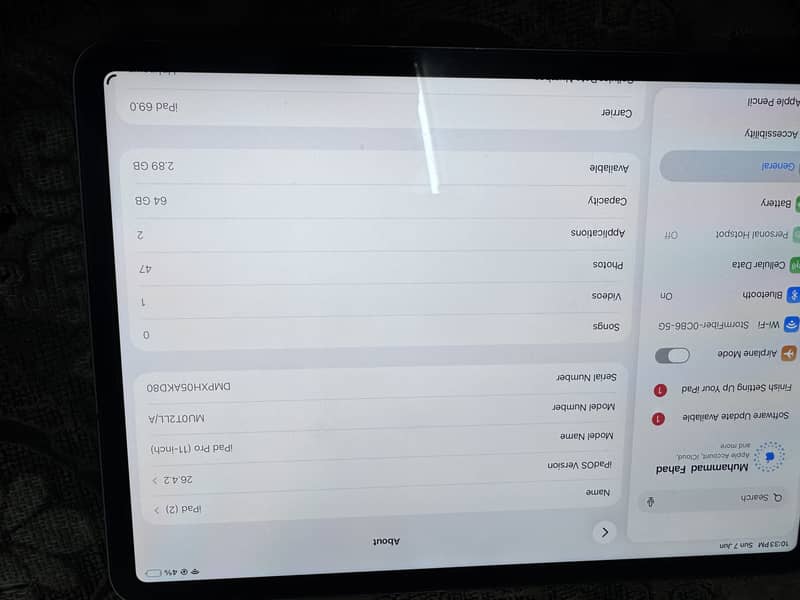 Ipad pro 11 inch 2