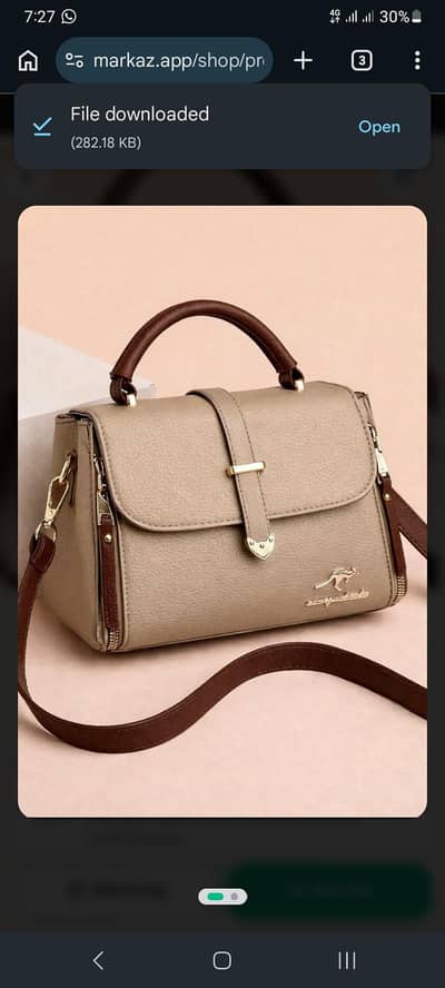 elegant hand and cross body bag