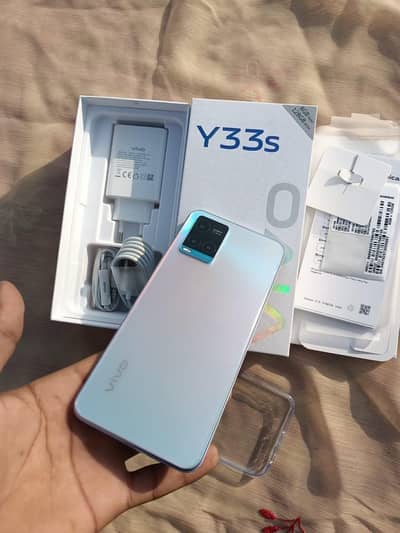 vivo y33s 8 gb ram 128 gb memory whatsApp number 03274699143/
