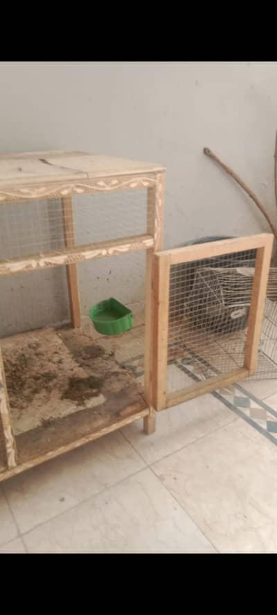 Wooden cage for sale