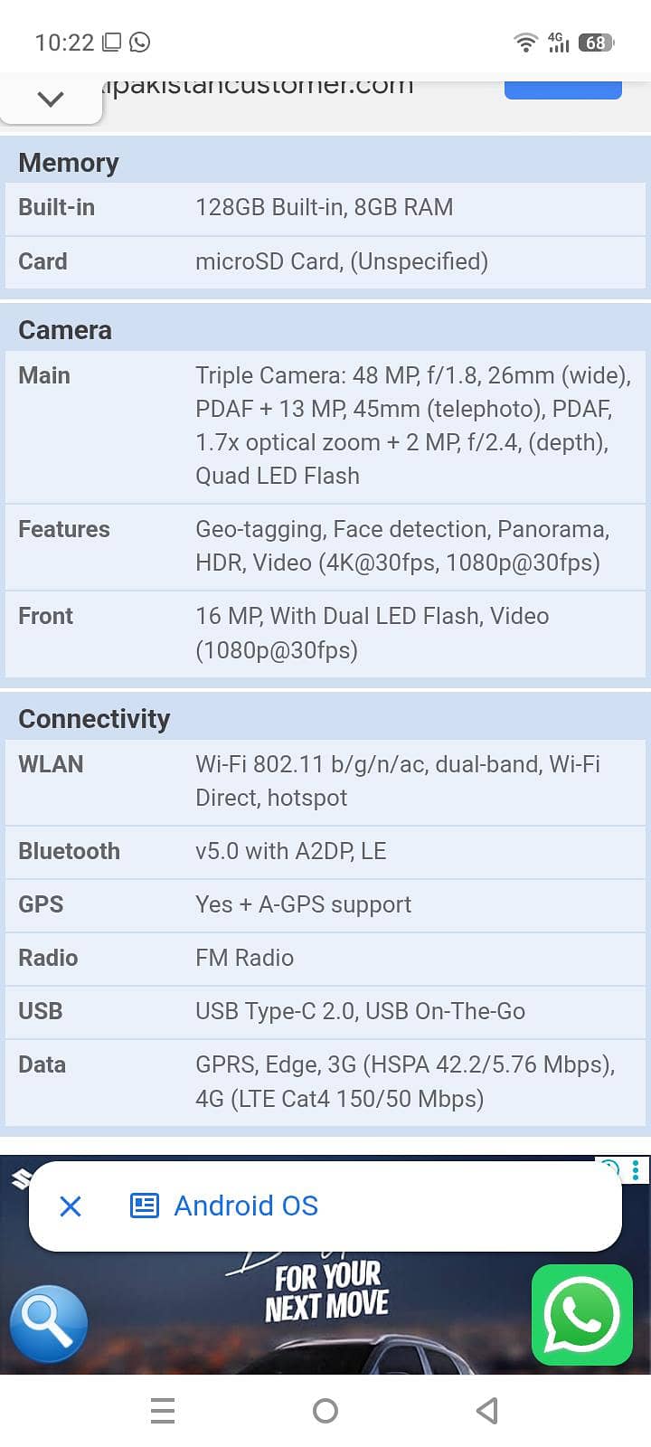 Tecno Camon 18P 4