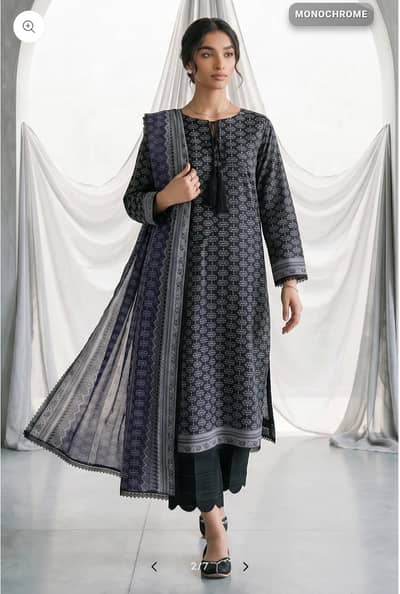 Unstiched printed 2pic suit collection 2026