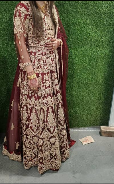 Bridal Lehenga for Sale by fashion ghar | Worn Once |excellent Con
