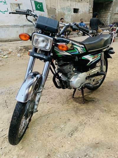 Honda CG 125 Black 2023
