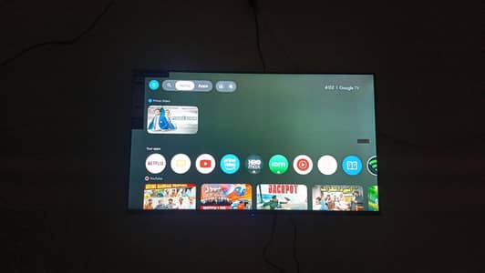 Ecostar QLED 4K 43inch google Tv