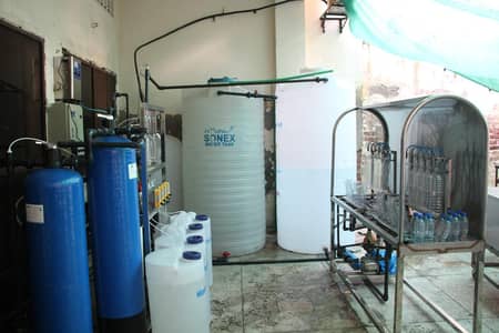 RO plant 1 tone , beverage plant, soda plant
