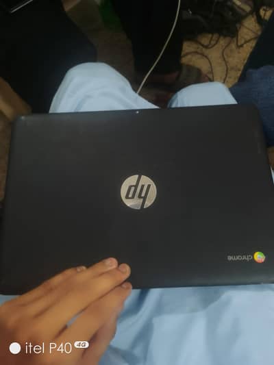 hp. chromebook. g4 with charger 4/16