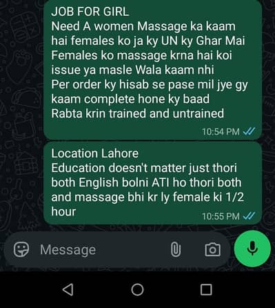 Job for female