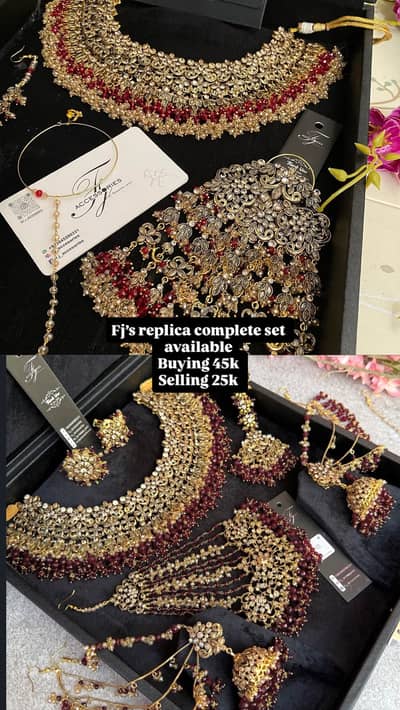 FJ’s Bridal set