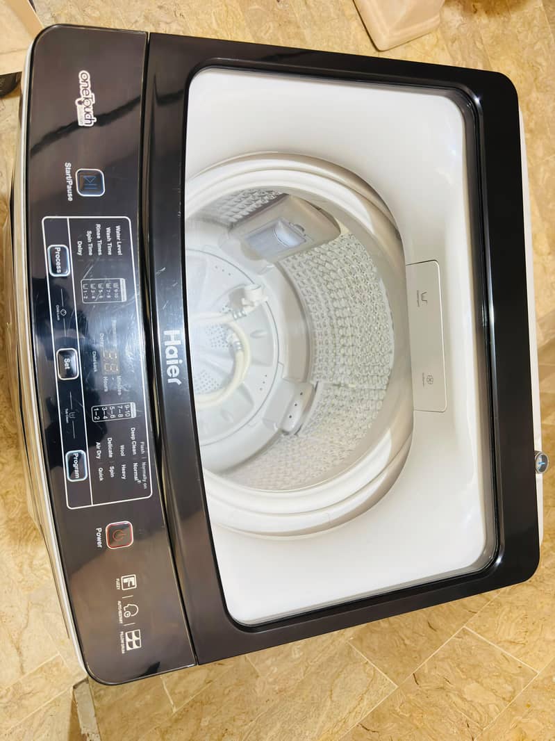 haier automatic washing machine 0