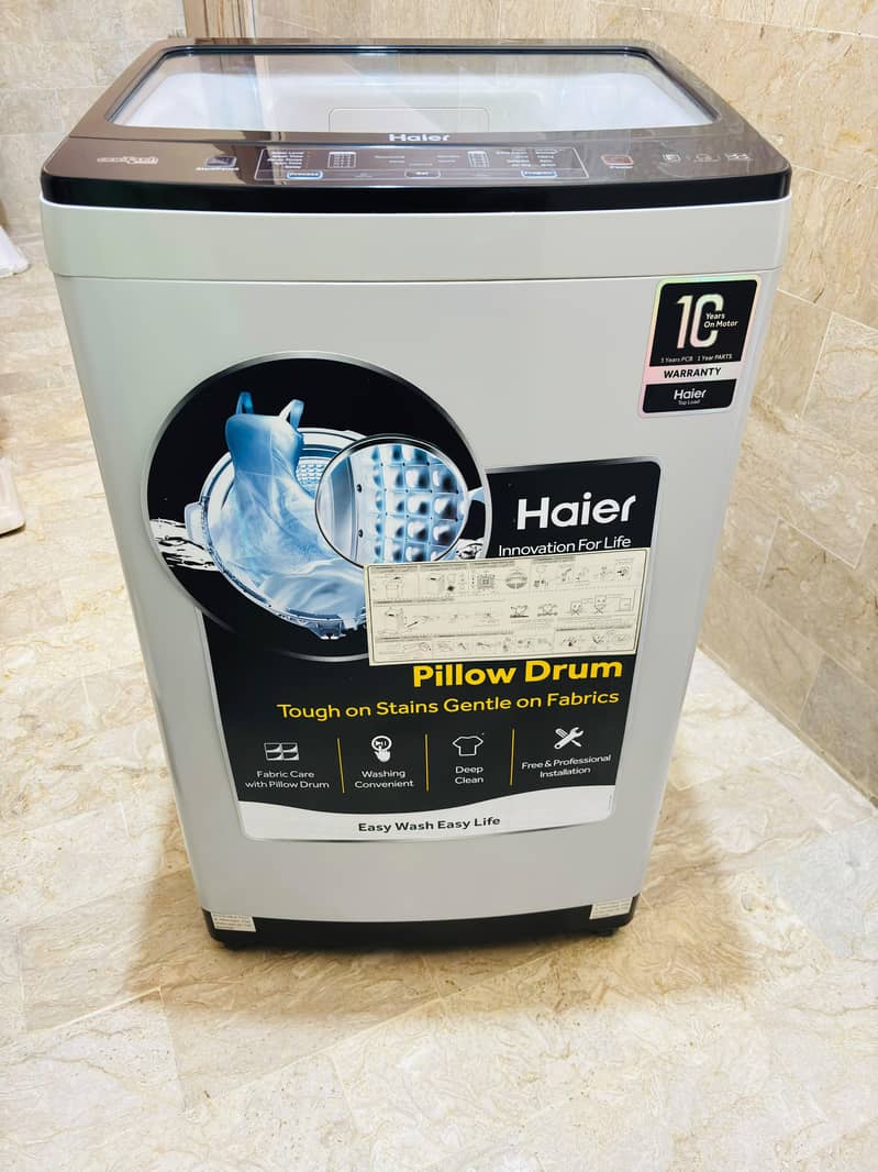 haier automatic washing machine 5