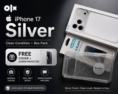 Apple iPhone 17 Pro Max 256GB Silver Non PTA | Box Pack