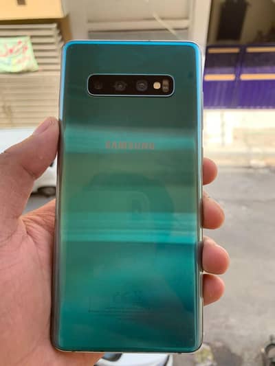 Samsung Mobile S10 Plus duel Sim Pta approved  03277278672 wt