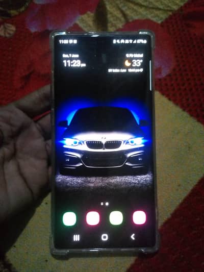 Samsung Mobile Note 10 Plus 513gb silver
