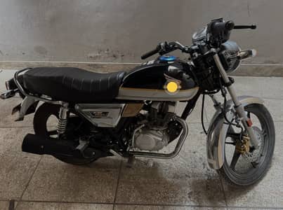 Honda cg150 black 10/10 scratchless ppf like new