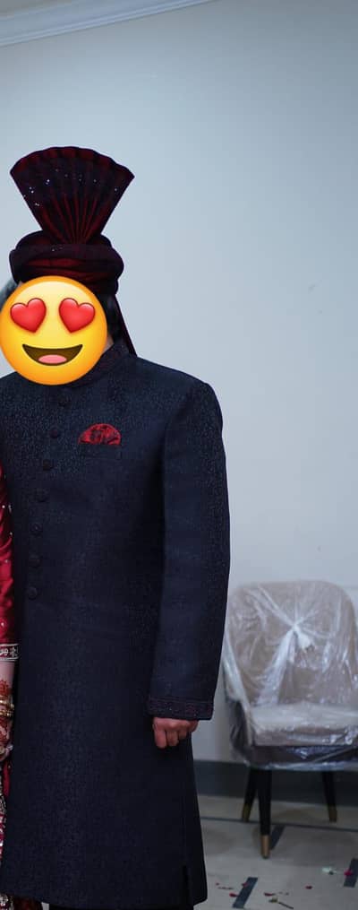 sherwani with kulah
