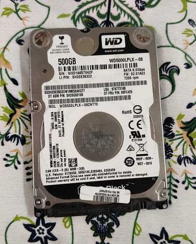 500gb WD BLACK 100 health
