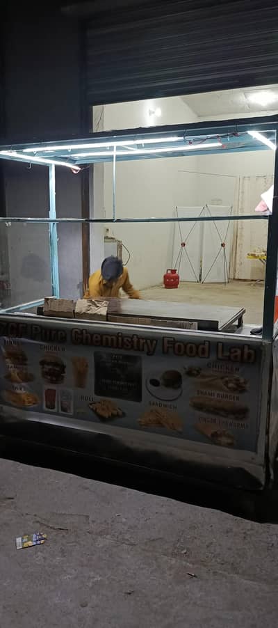 burger shawarma counter for sale