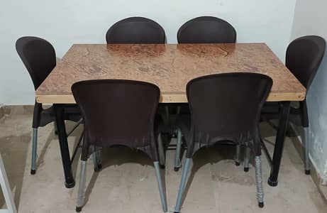 Dinning table and chairs custom made