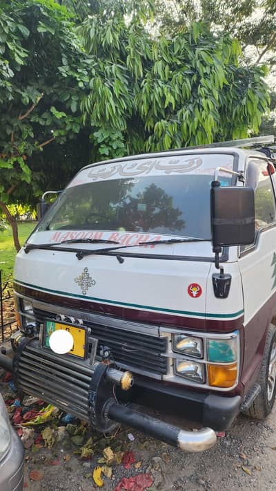 TOYOTA HIACE MODEL KOTA 2002 lahore number