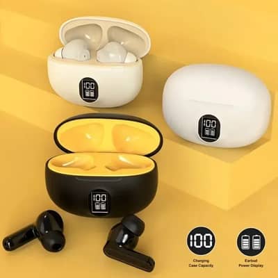 Stereo wireless earbuds Bluetooth 5.2 HD stereo sound touch