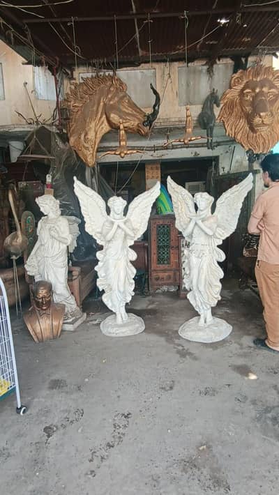 statues imported sculptures antique greek fiber sandstone resin antiqu
