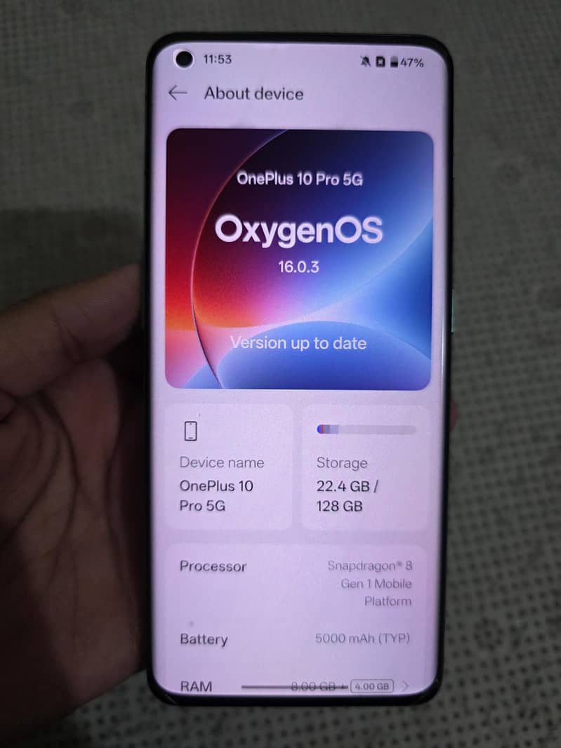 One Plus 10 Pro 5