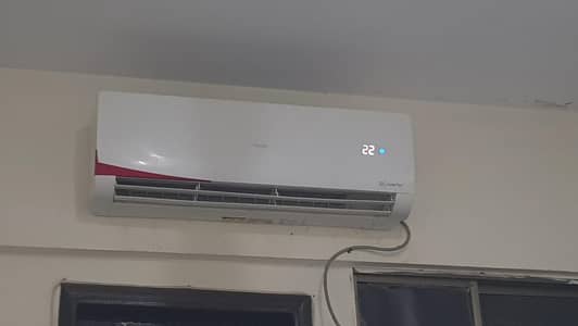 haier 1.5 ton Split Ac.