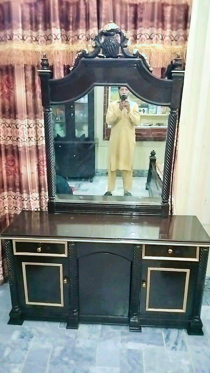 bed set side table dressing bartan almari 6