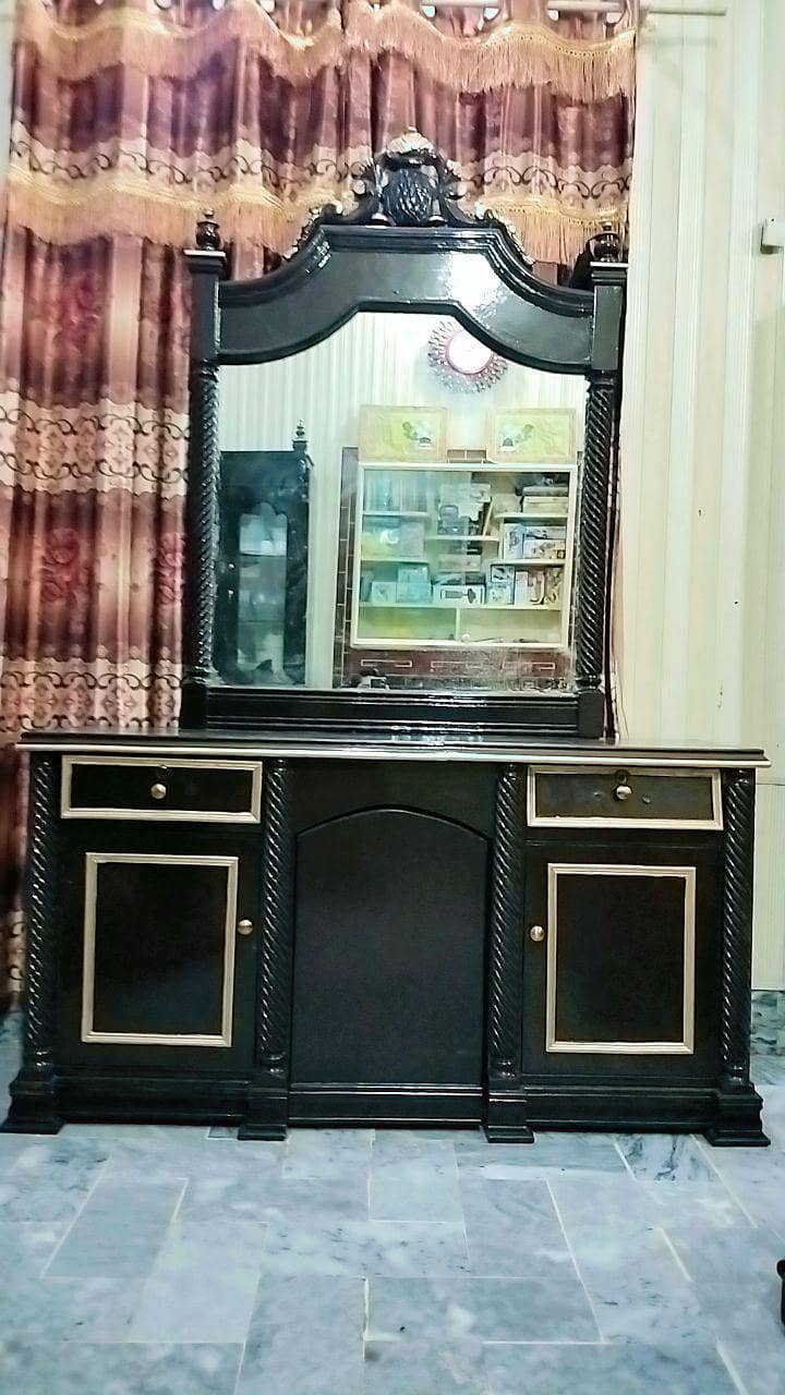 bed set side table dressing bartan almari 9